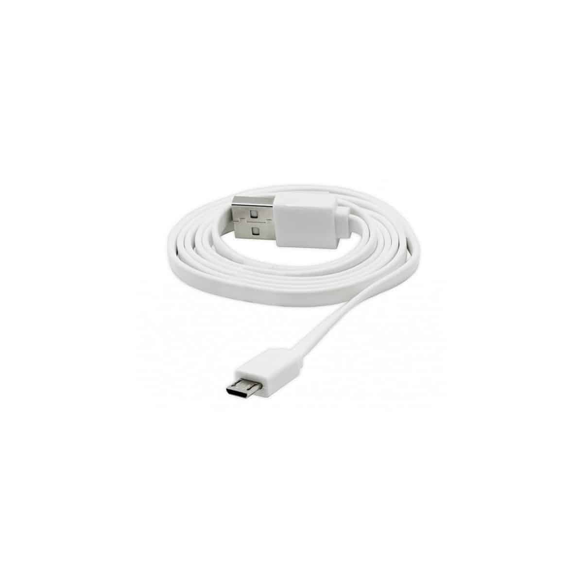 RED E CABLE FLAT TPU MICRO USB 1M