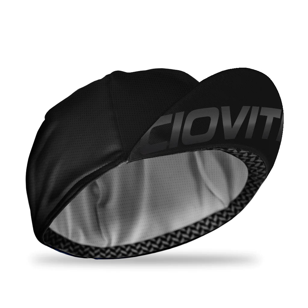 BLACK FUSION CYCLING CAP (CASQUETTE)