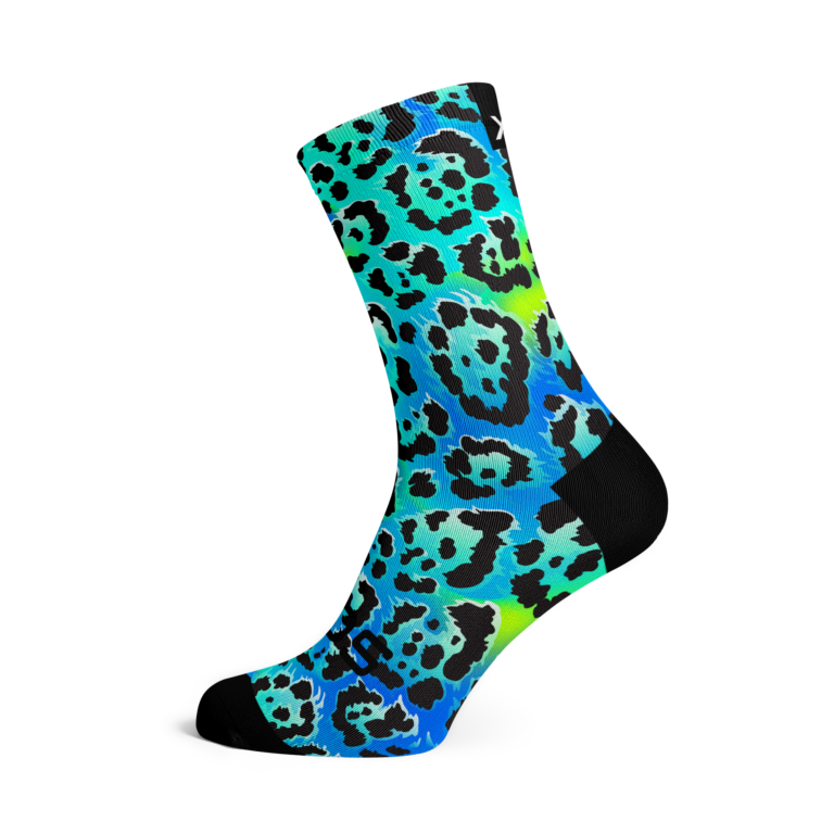 ELECTRIC LEOPARD SOCKS