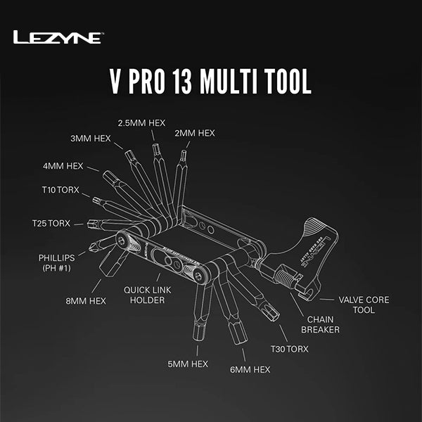 Multi Tool Lezyne V Pro 13