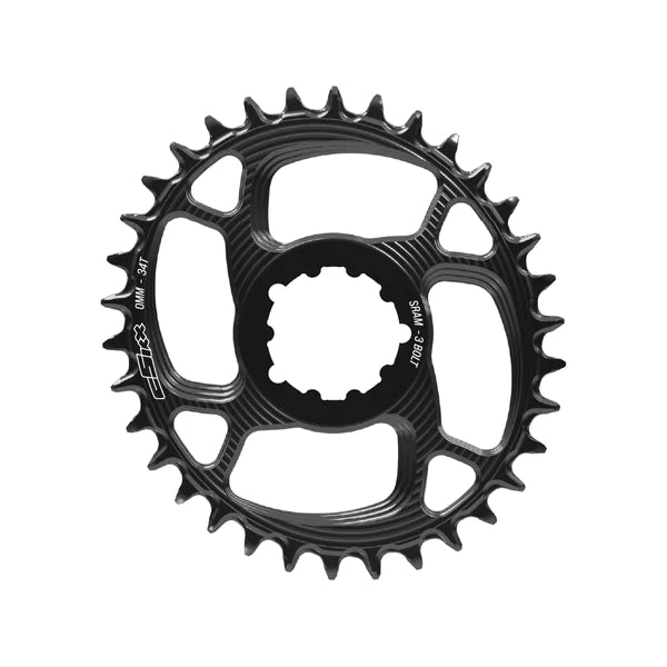 TT CHAINRING SRAM 0MM OVAL 34T BLCK