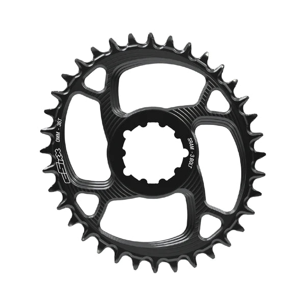 TT CHAINRING SRAM 0MM OVAL 36T BLACK