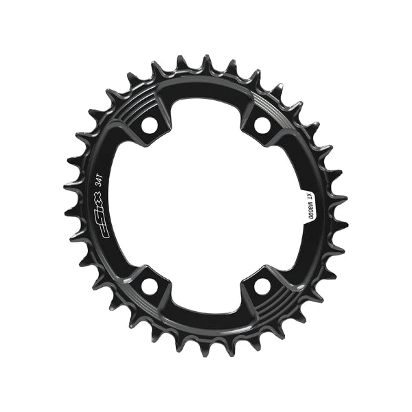 TT CHAINRING 96 BCD XT OVAL 34T BLACK