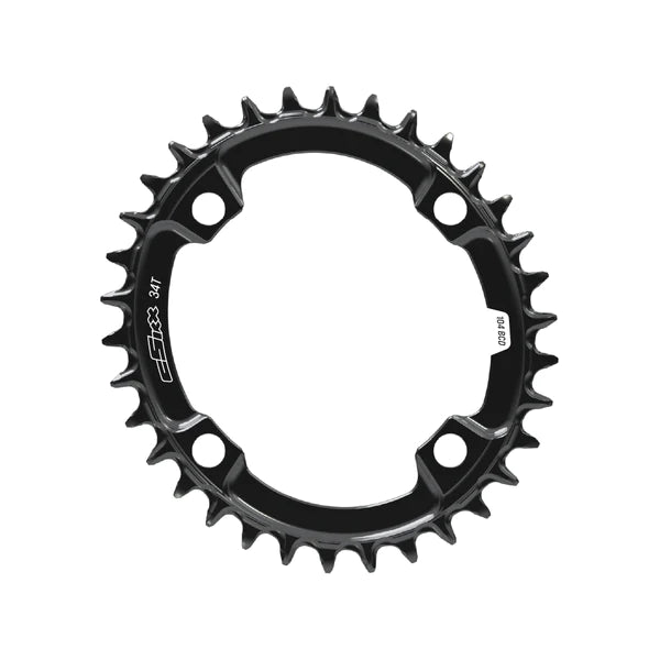 TT CHAINRING 104 BCD OVAL 34T BLACK