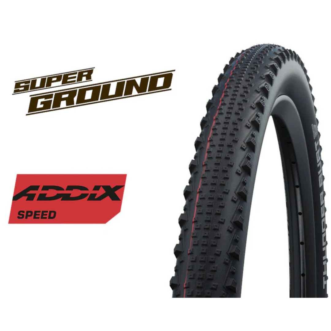 SCHWALBE Thunder Burt 29 x 2.35 Super Ground ADDIX Speed EVO SnakeSkin TLE