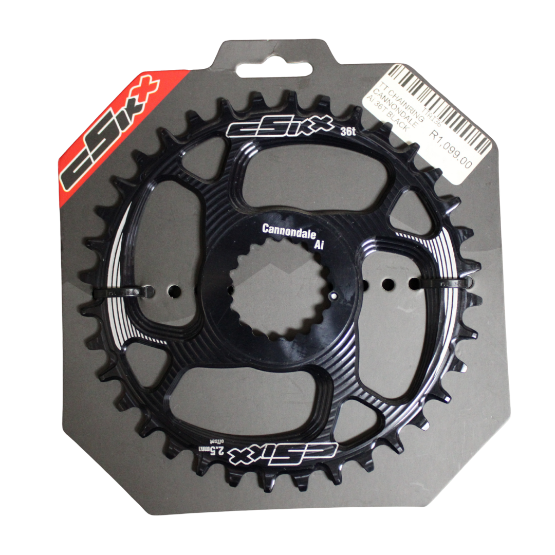 TT CHAINRING CANNONDALE Ai 36T BLACK