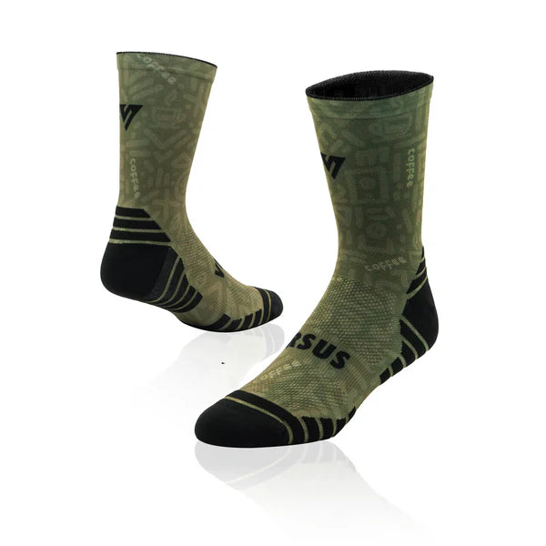 VERSUS COFFEE ACTIVE CREW SOCKS