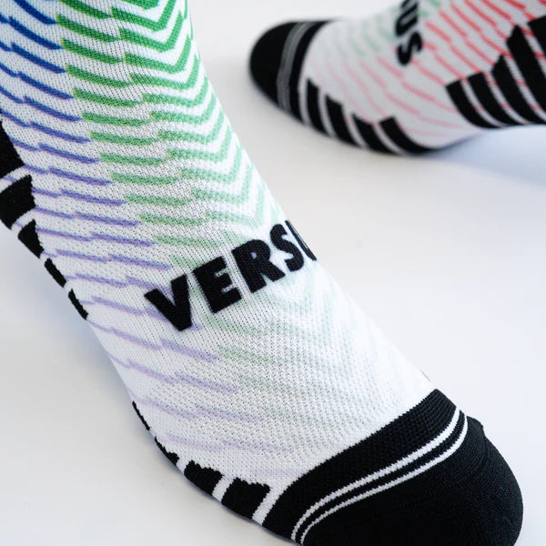 VERSUS SOTH AFRICAN STRIPES ACTIVE CREW SOCKS