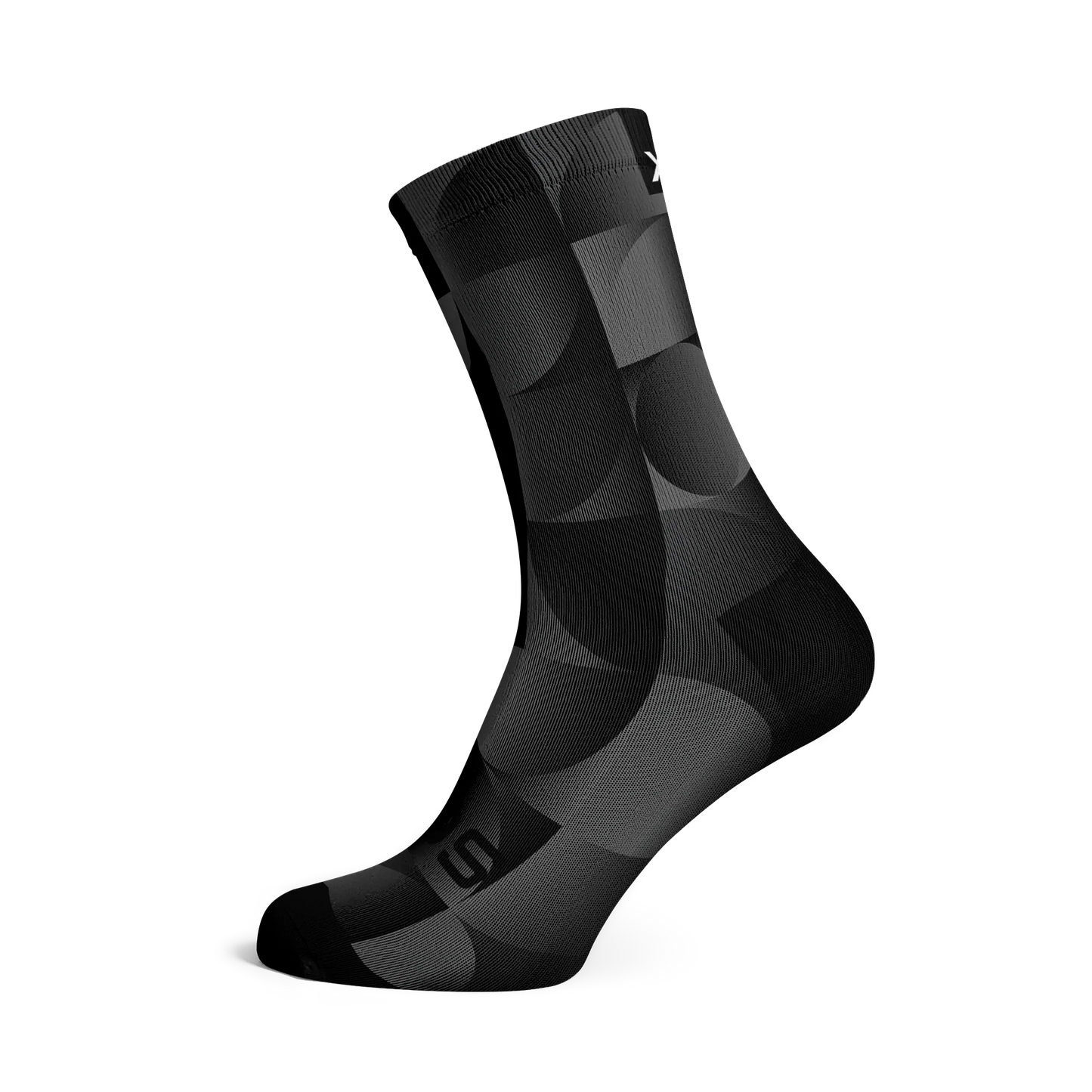 SOLID CHARCOAL SOCKS