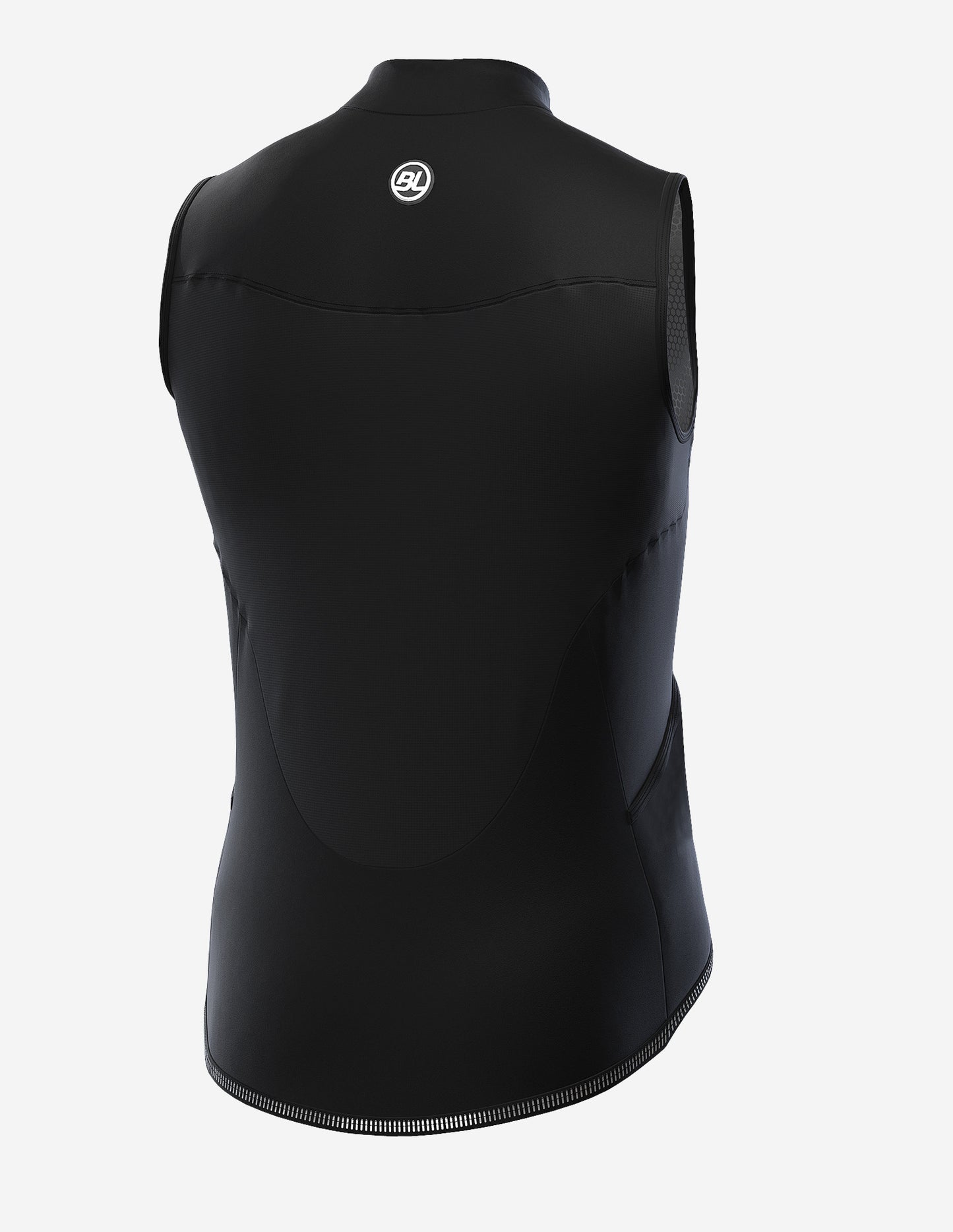 BL Normandia_E Black Mens Windproof Vest