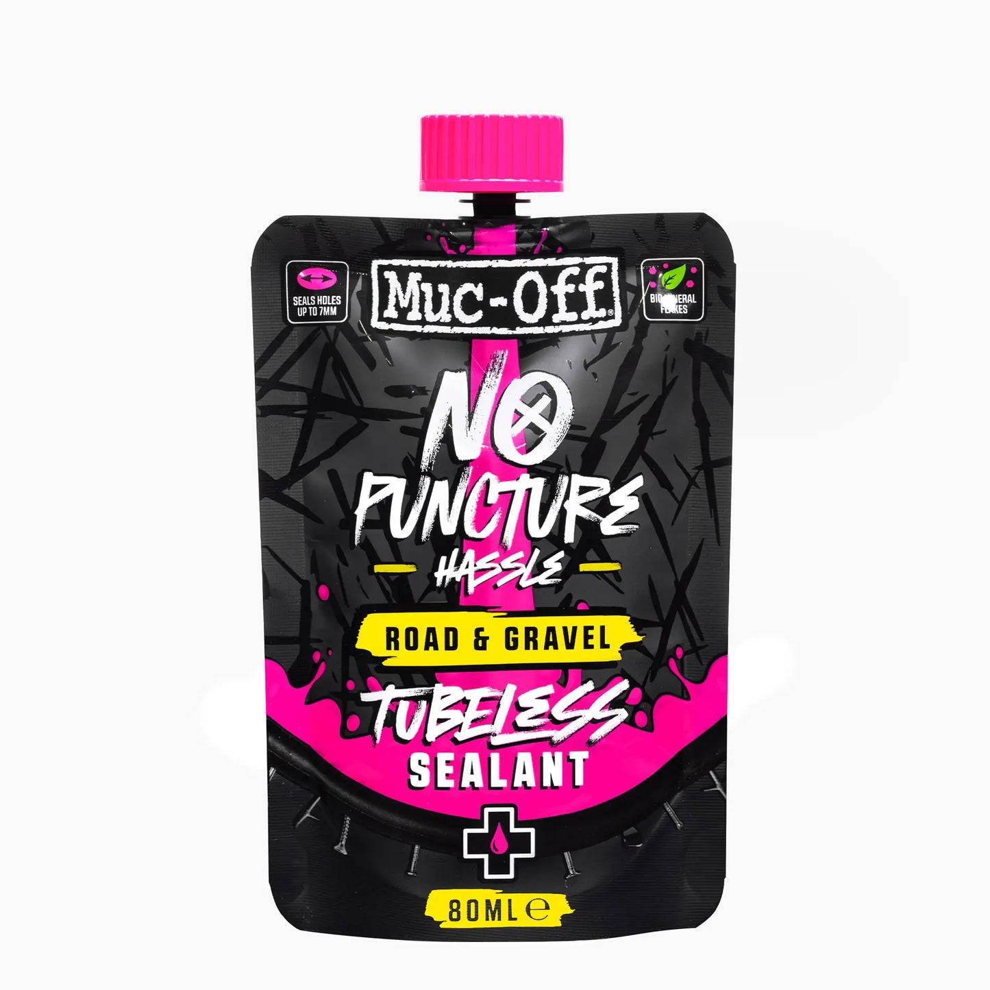 Muc-Off Road & Gravel Tubeless sealant 80ml - Pouch Only