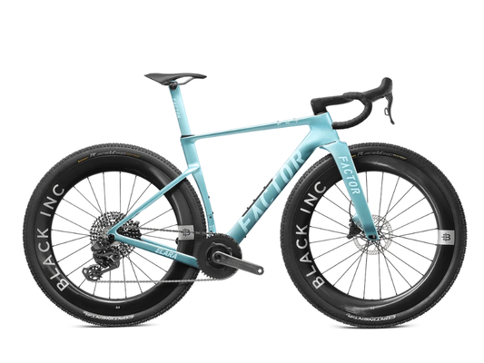 ELARA FACTOR  GRAVEL BIKE VIRISCENT BLUE