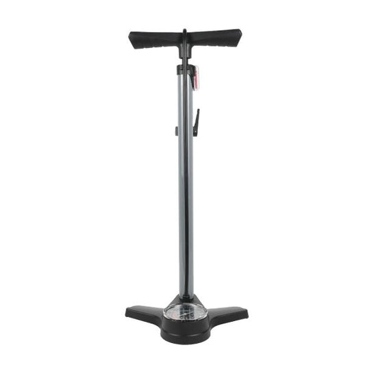Speedmaster Alloy Floor Pump Smartie W/Guage & Smart Head