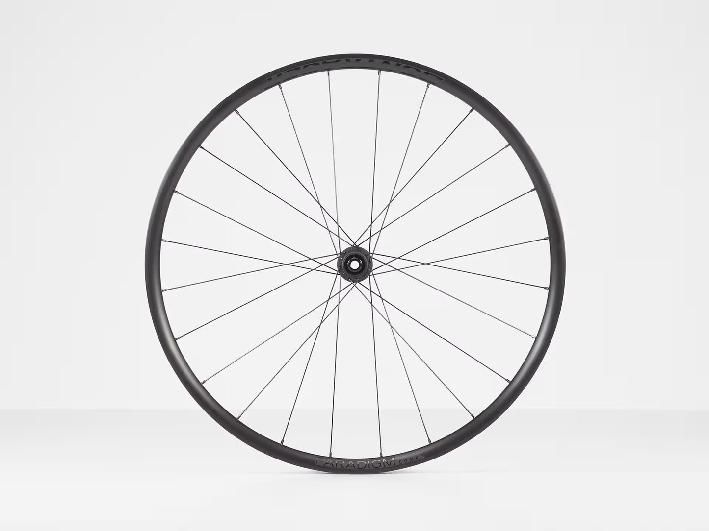 Bontrager Paradigm Comp TLR Disc Road Wheel, Black/Anthracite Front, Not applicable