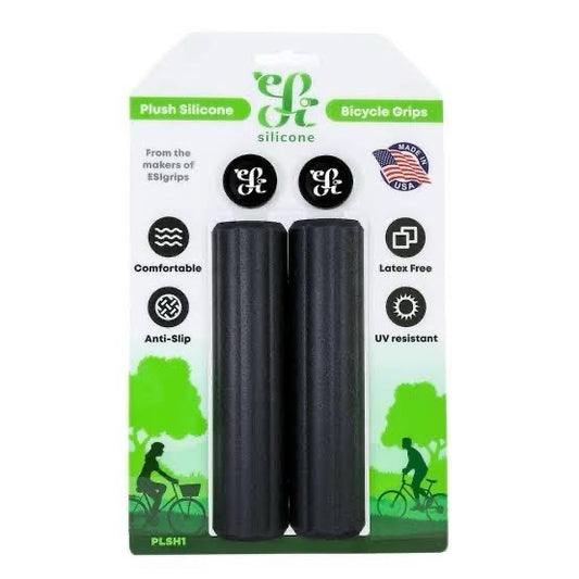 ESI Plush Black Grips