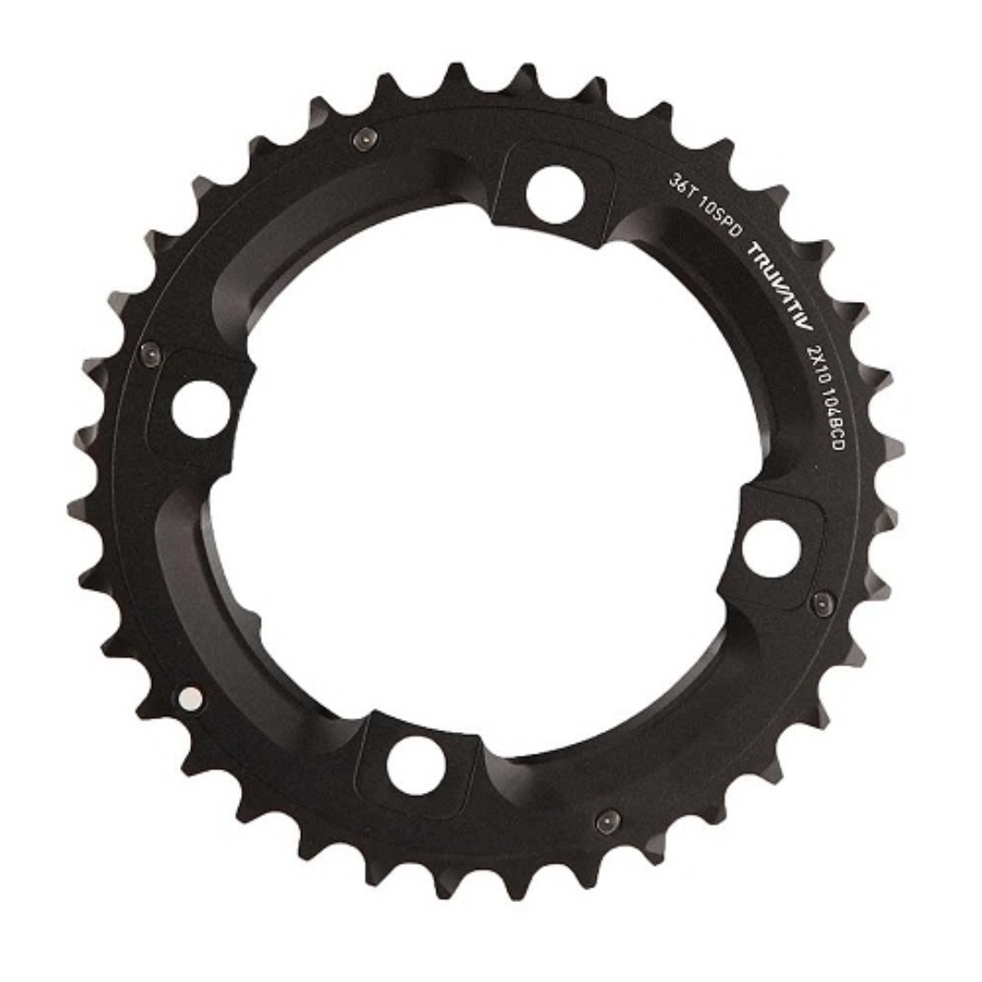 SRAM C/RING 36T 104BCD 2X10SP BLK