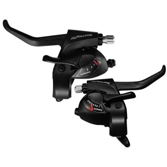 SHM TOURNEY SHIFT/BRAKE SET 3X8 BLACK