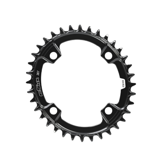 Csixx TT Chainring 104 bcd OVAL 36t Black
