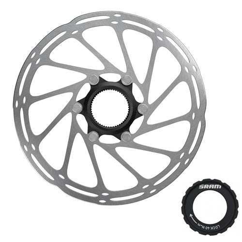 SRAM ROTOR 180mm CENTRELINE CENTRELOCK RND + EXT TOOL LR