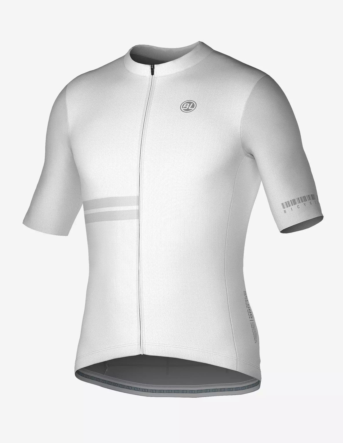 Men's  GAVIA S5 white short-sleeved jersey