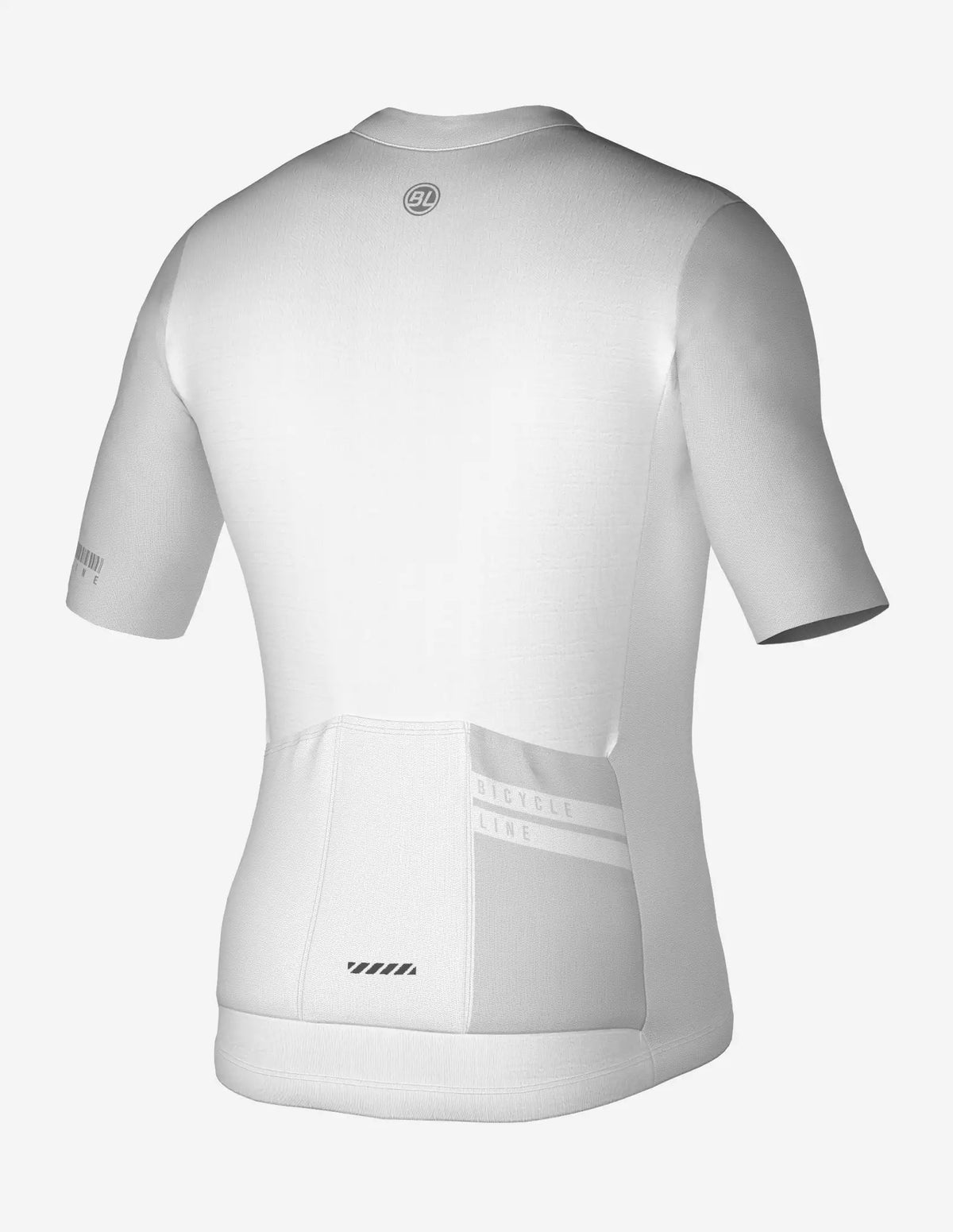 Men's  GAVIA S5 white short-sleeved jersey