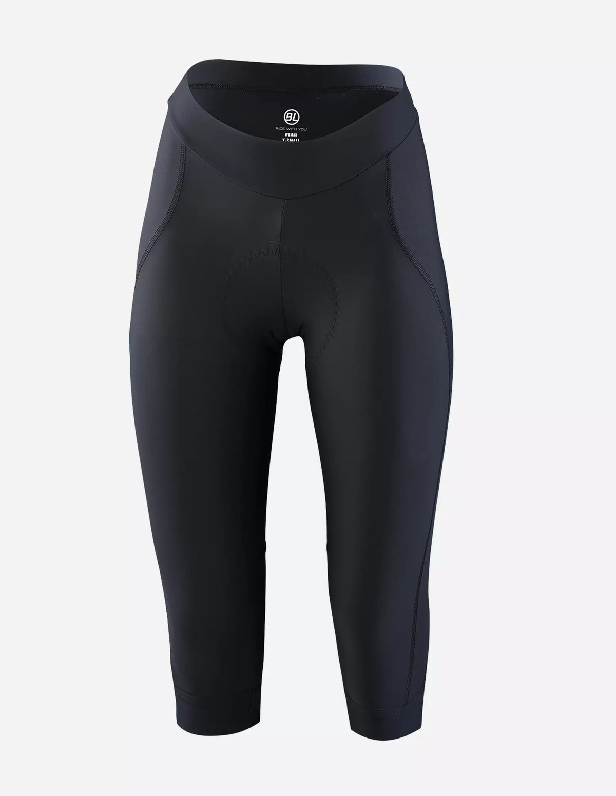 ALYSON WOMENS 3/4 SHORTS S2 BLACK