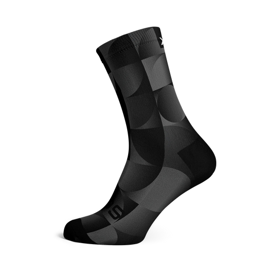 SOLID CHARCOAL SOCKS